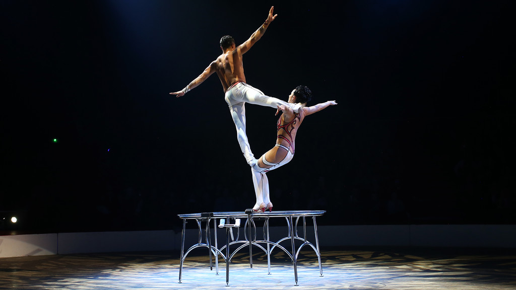Festival International du Cirque 2017 - Numéro Duo Solys Main à main
