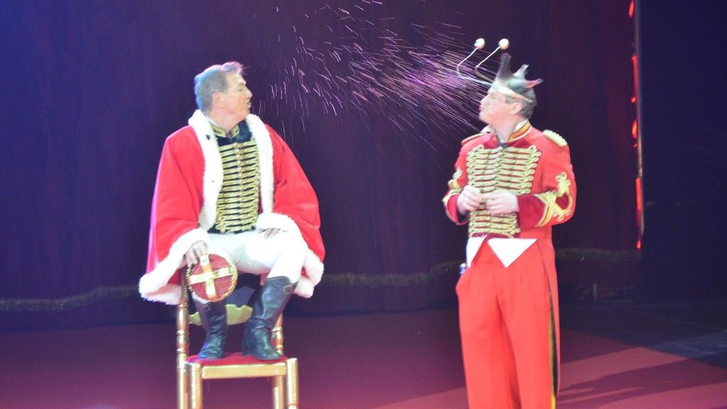 Festival International du Cirque 2016 - Numéro de spectacle de Fumagalli et Daris
