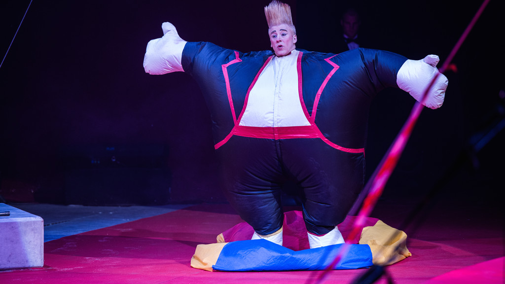 Festival International du Cirque 2015 - Numéro Bello Nock - Clown
