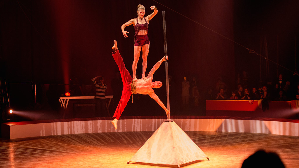 Festival International du Cirque 2015 - Etoile d'argent numéro Karen Goudreault et Dominique Lacasse