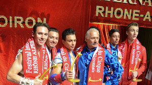 Festival International du Cirque 2015 - Remise des prix Faltiny - Messoudi - Casselly - Kulavov